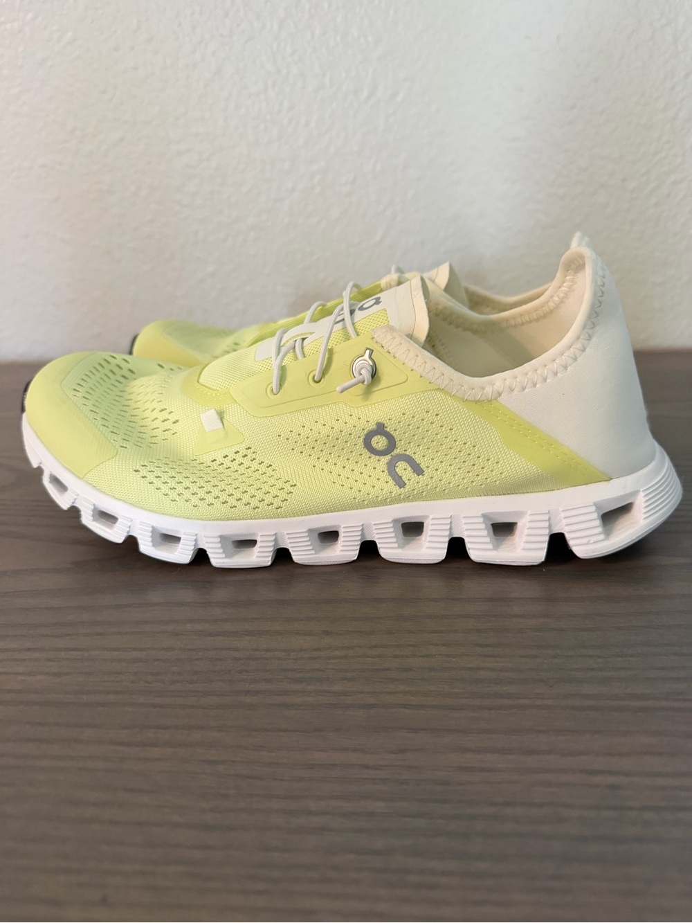 On Running Lime Green Athletic Sneakers - Picture 2 of 4